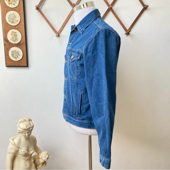 Vintage 70s 80s Denim Jacket Made In USA